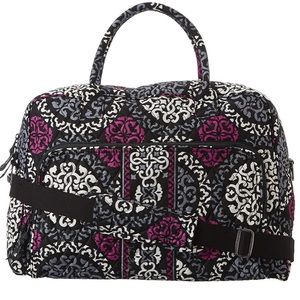 Vera Bradley Weekender in Canterbury Magenta